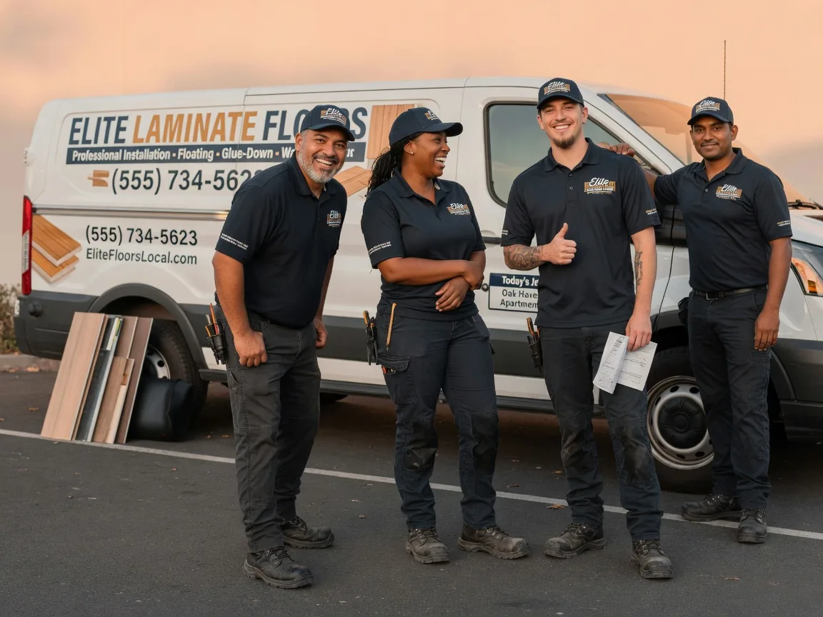 Laminate flooring installation company in Milton, IN